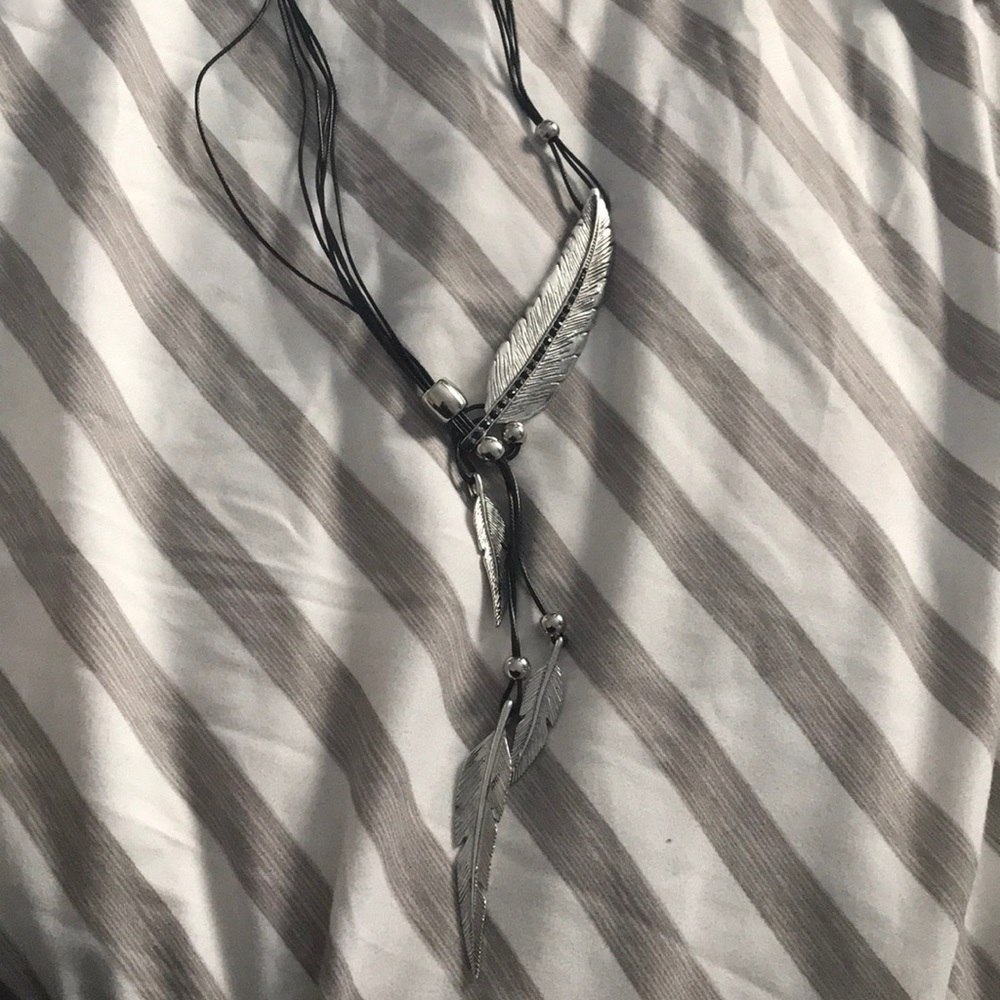 Dream Catcher feather necklace